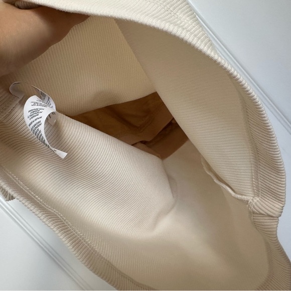 MPG - Small Halter Workout Tank - Beige - Cup Lined - Athletic Wear - Picture 3 of 7